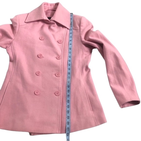 Guess Light Pink Peacoat Jacket M - Picture 8 of 8